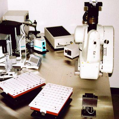 Pharmaceutical research station for labratory drug dicovery with precision volumetric measurement system
