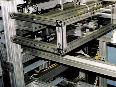 assembly machine for louvre consumer product application