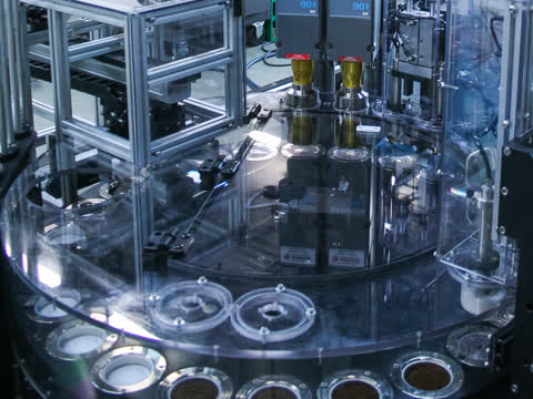 Automation System to load parts automatically for assembly and labelling