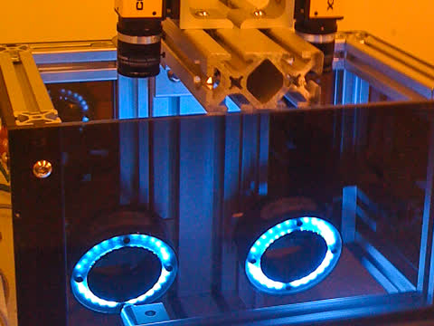 Vision system machine add-on for retrofitting inspection