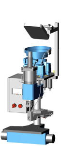 S-Series pin inserter with optional feeder bowl viewing mirror