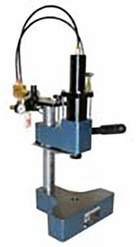 Model PS-3000 press staker with high impact force cylinder